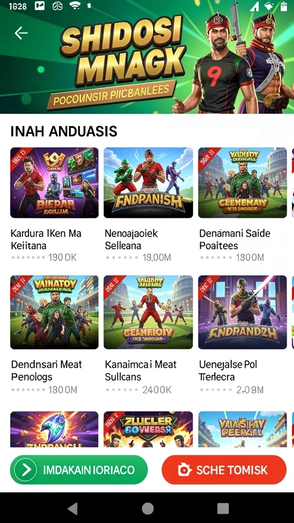 Tampilan antarmuka yang ramah pengguna.