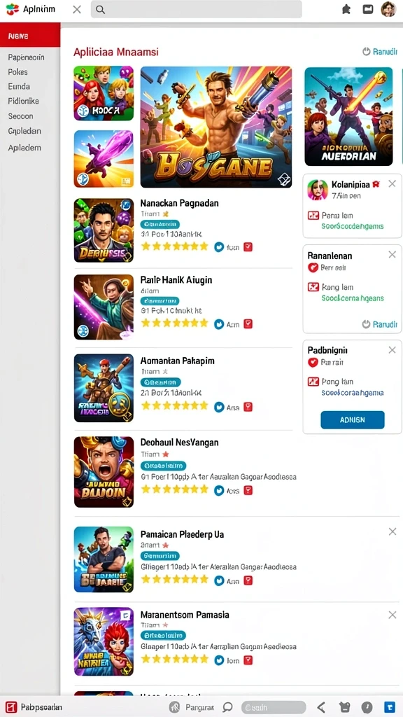 Gameplay yang menegangkan di level kesulitan tinggi.