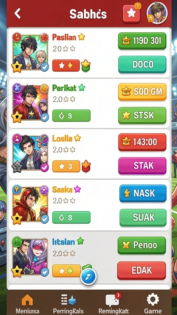 Fitur komunitas yang mendukung pemain.