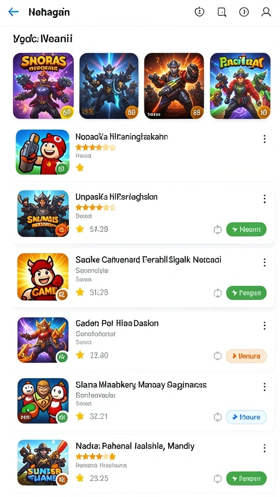 Pengalaman bermain yang menyenangkan dan penuh tantangan.