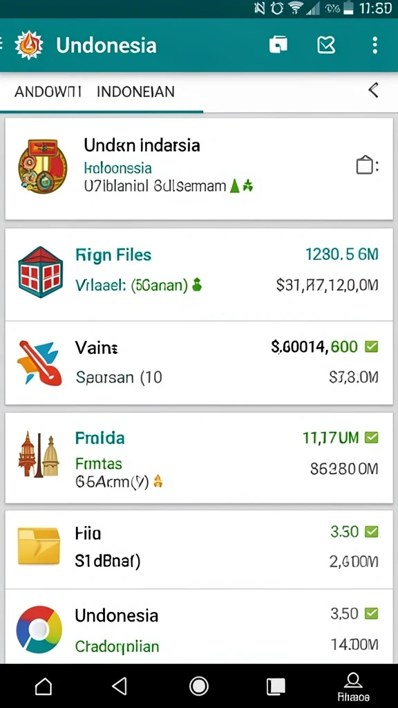 Tampilan antarmuka yang menarik dan mudah digunakan.
