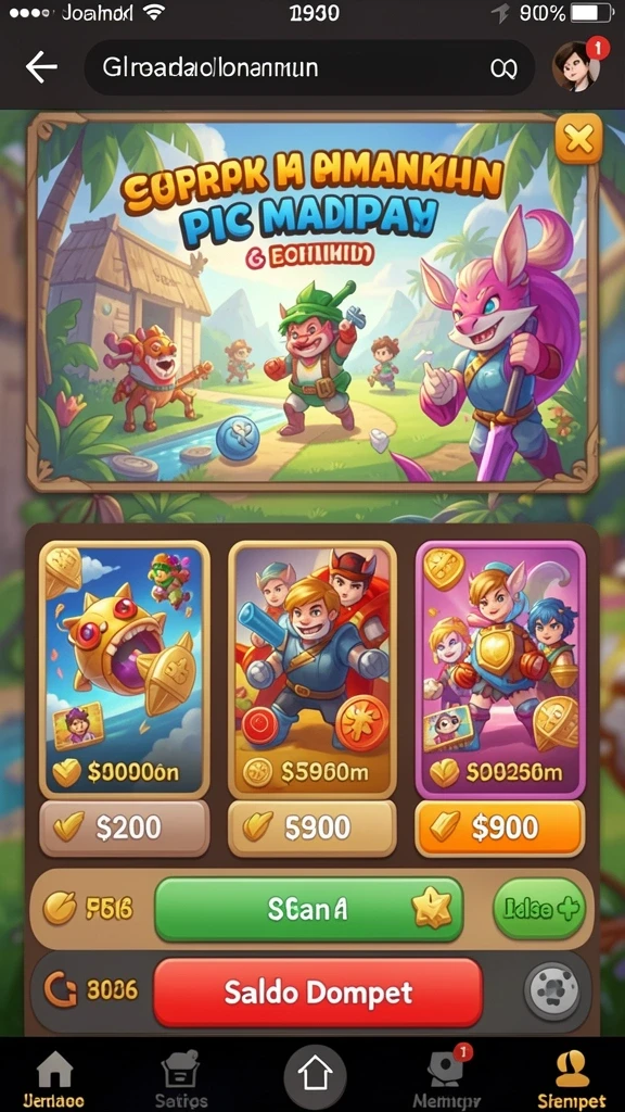Sistem hadiah yang menggiurkan di BIGHOKI.