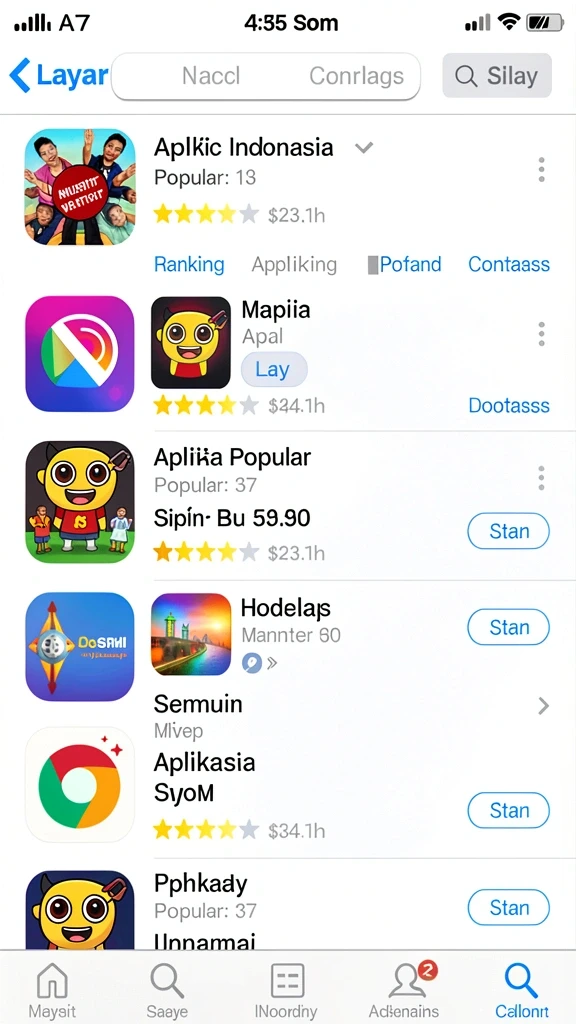 Tampilan antarmuka yang menarik dan mudah digunakan.
