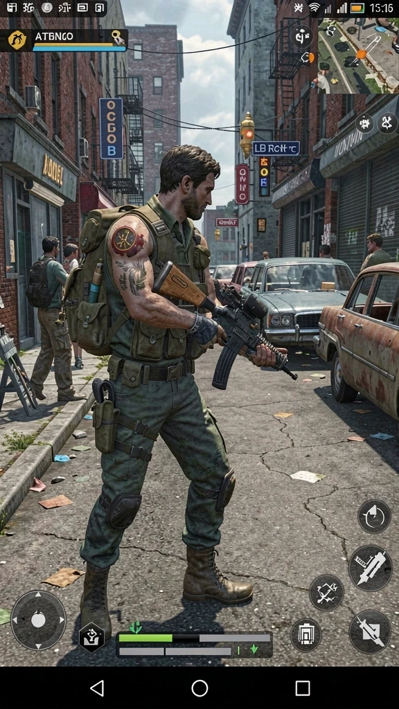 Tangkapan layar pertama menunjukkan gameplay yang menarik dan penuh warna.