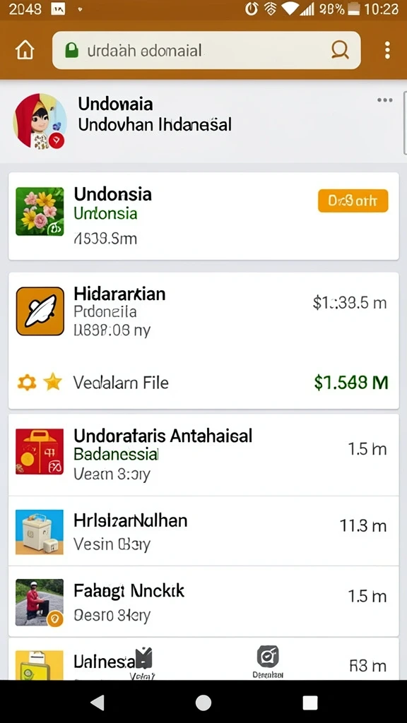 Pemandangan latar belakang yang indah dan detail.