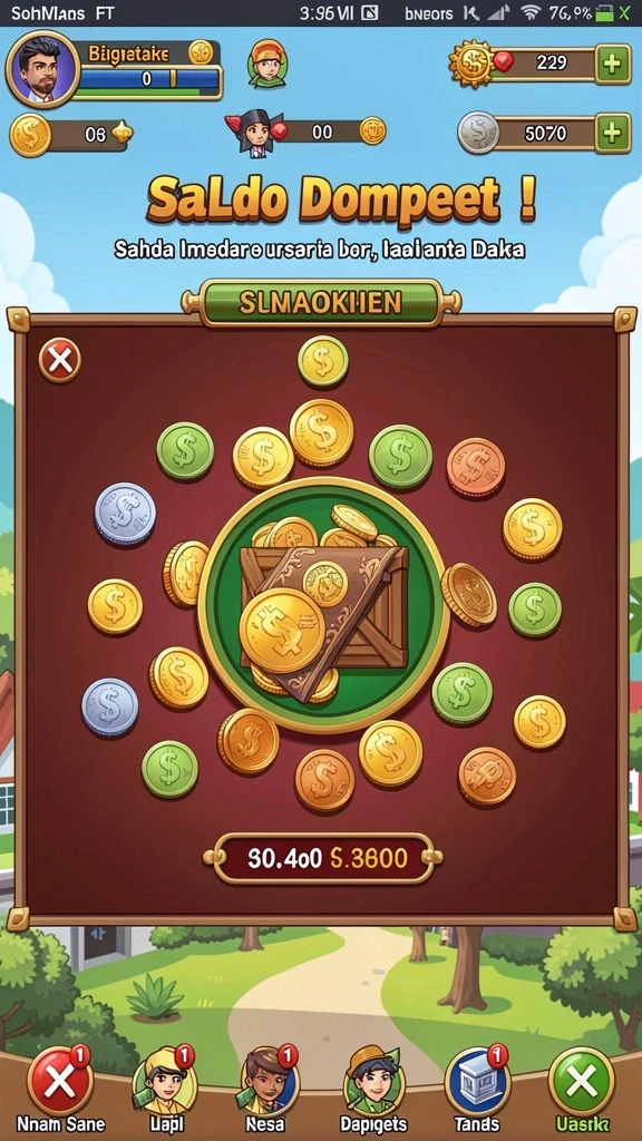 Menghadapi monster besar dalam pertempuran epik.