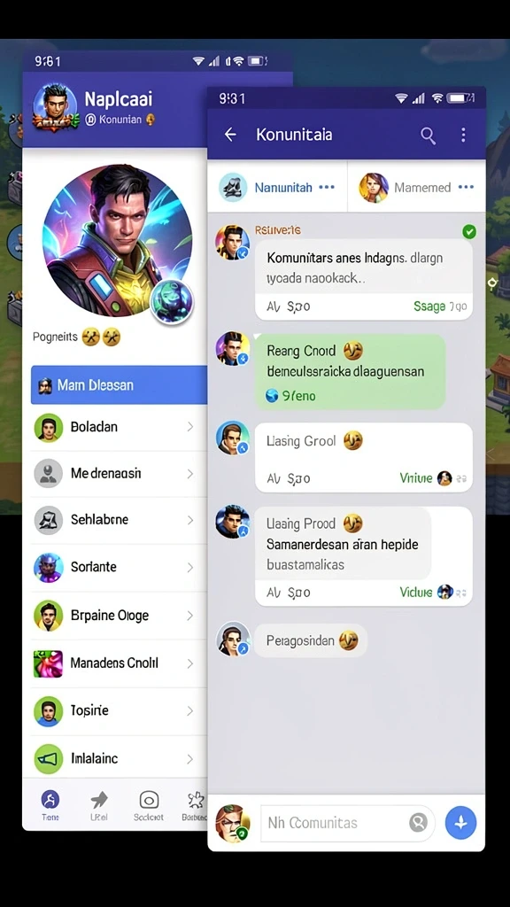 Beragam karakter unik yang membuat permainan semakin seru.