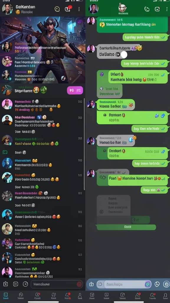 Mode permainan yang beragam untuk pengalaman lebih seru.