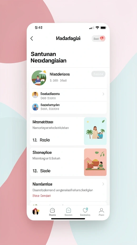 Fitur interaktif untuk bermain dengan teman-teman.