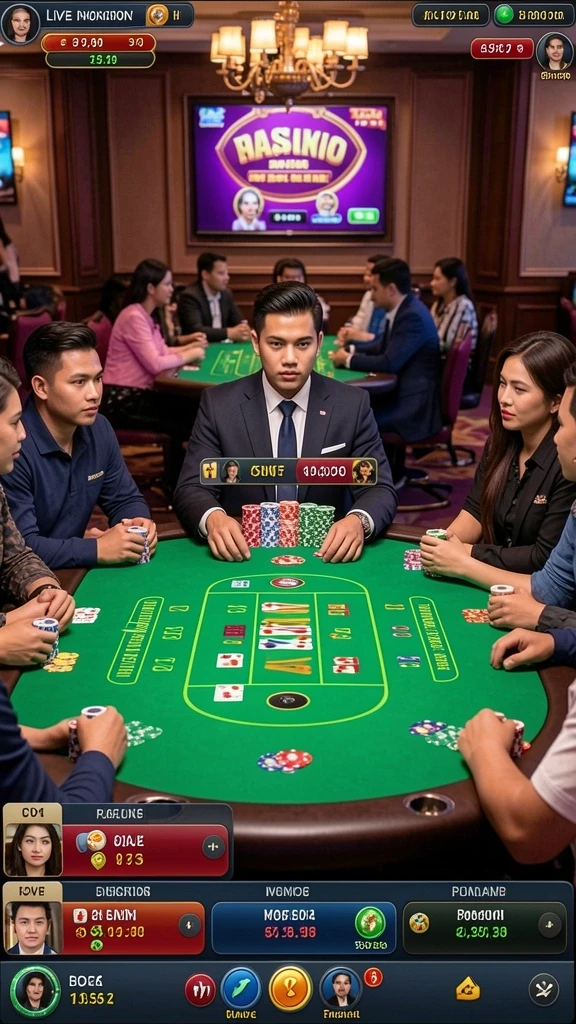 Tangkapan layar karakter yang dapat dipilih.