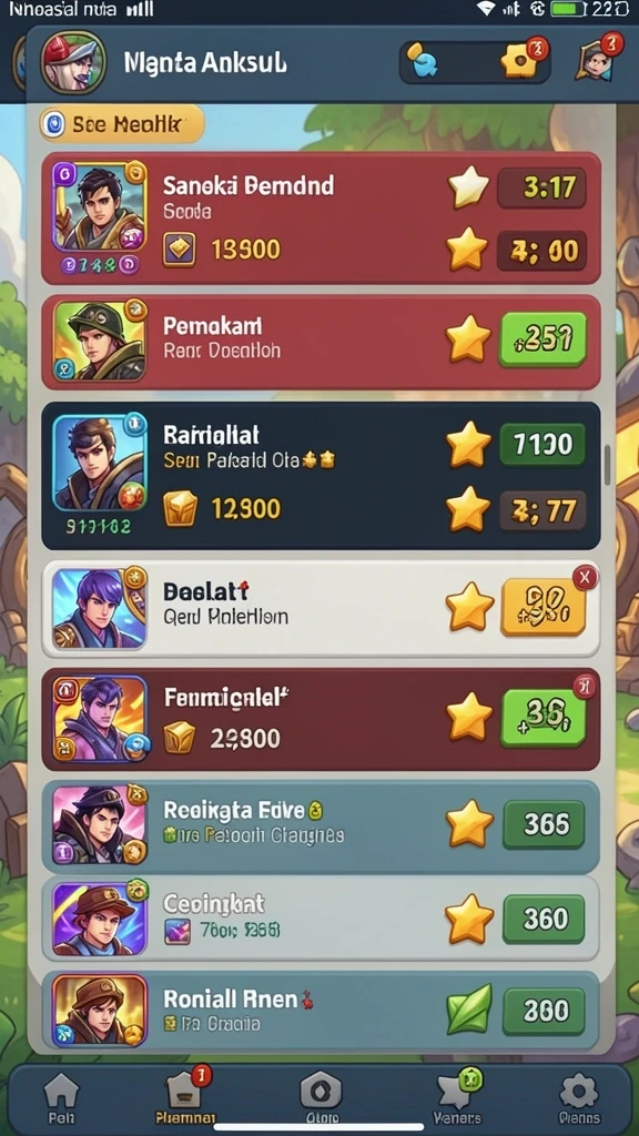 Fitur sosial yang memungkinkan interaksi dengan pemain lain.