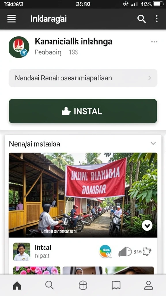 Tampilan antarmuka yang ramah pengguna.