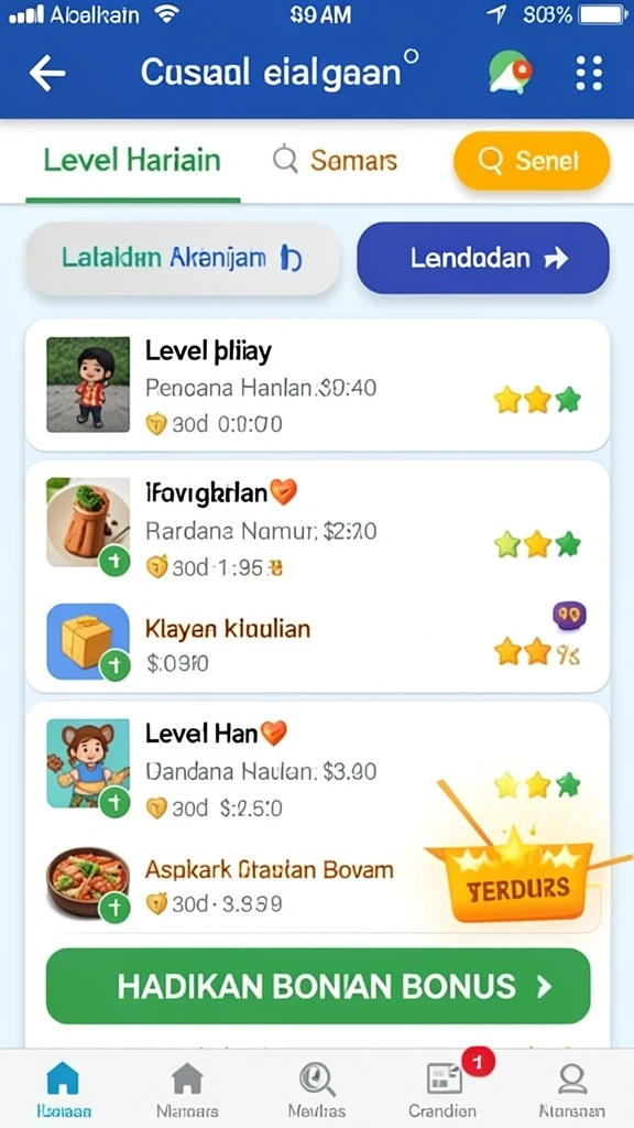 Gameplay seru dengan berbagai misi untuk diselesaikan.