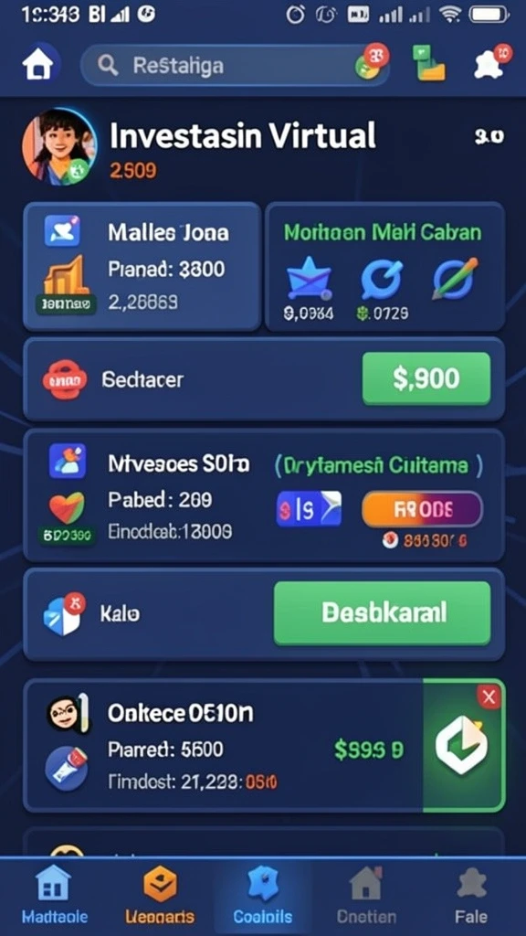 Tangkapan layar menunjukkan karakter utama dalam aksi mendebarkan.