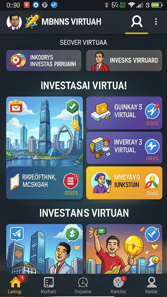 Tampilan antarmuka yang intuitif dan user-friendly.