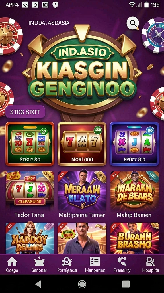 Beragam permainan menarik untuk dipilih.