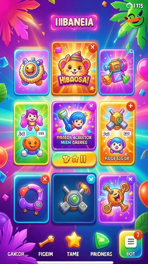 Tampilan awal yang menarik dan colorful.
