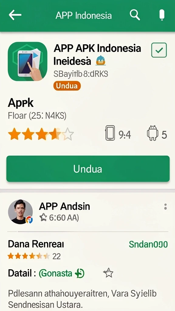 Antarmuka awal yang menarik dan interaktif.