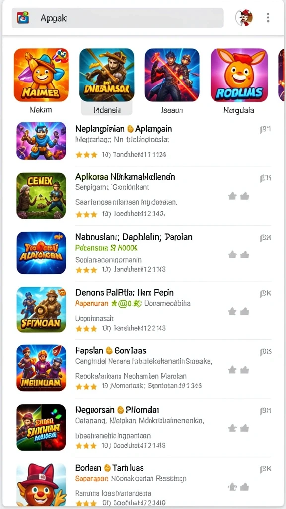 Fitur sosial untuk berinteraksi dengan pemain lain.