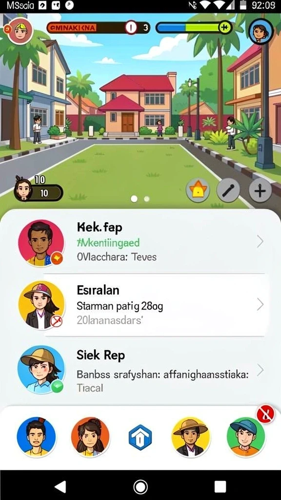 Berbagai pilihan permainan menarik.