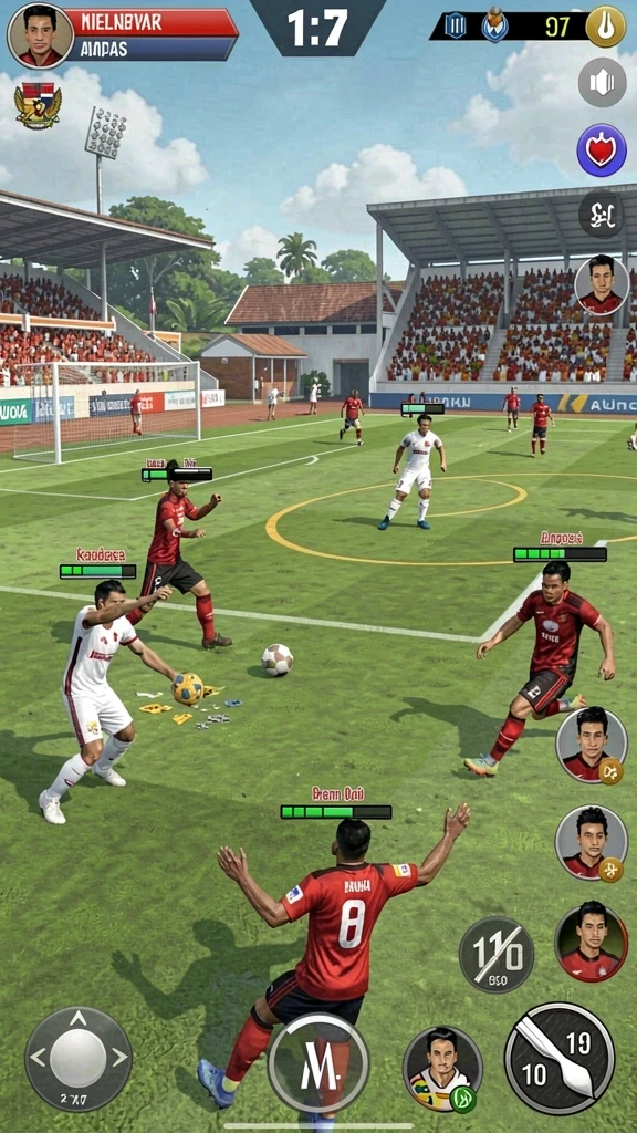 Screenshot kedua menampilkan karakter baru yang dapat dimainkan.