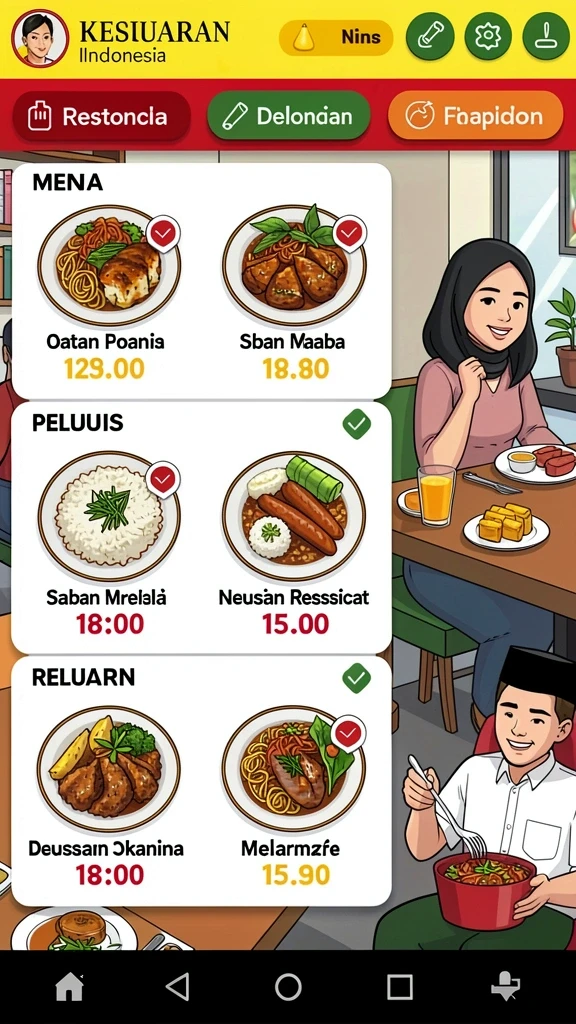 Tangkapan layar ketiga menunjukkan mode multiplayer yang seru.