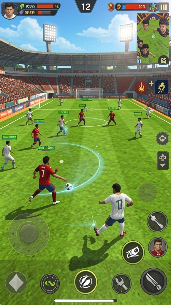 Tangkapan layar memperlihatkan aksi multiplayer seru.