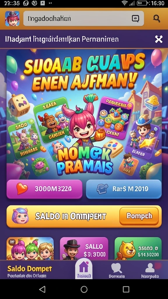 Fitur multiplayer yang seru dan menantang.