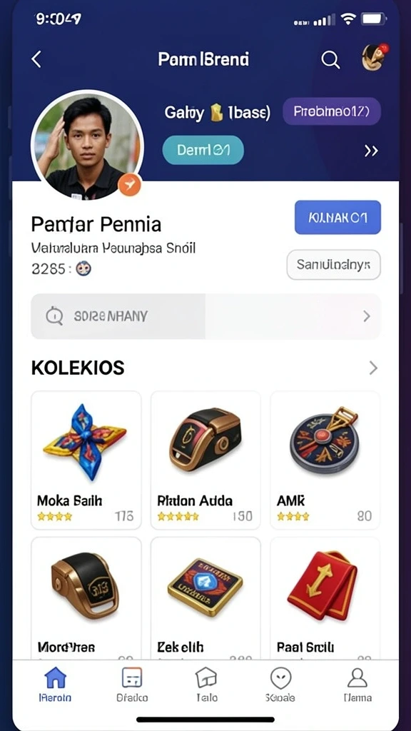 Tampilan antarmuka yang menarik dan mudah dinavigasi.