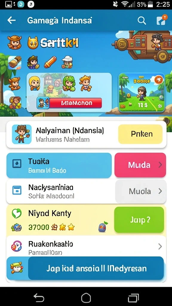 Gambar karakter unik dalam PULSA303 bersiap untuk petualangan.