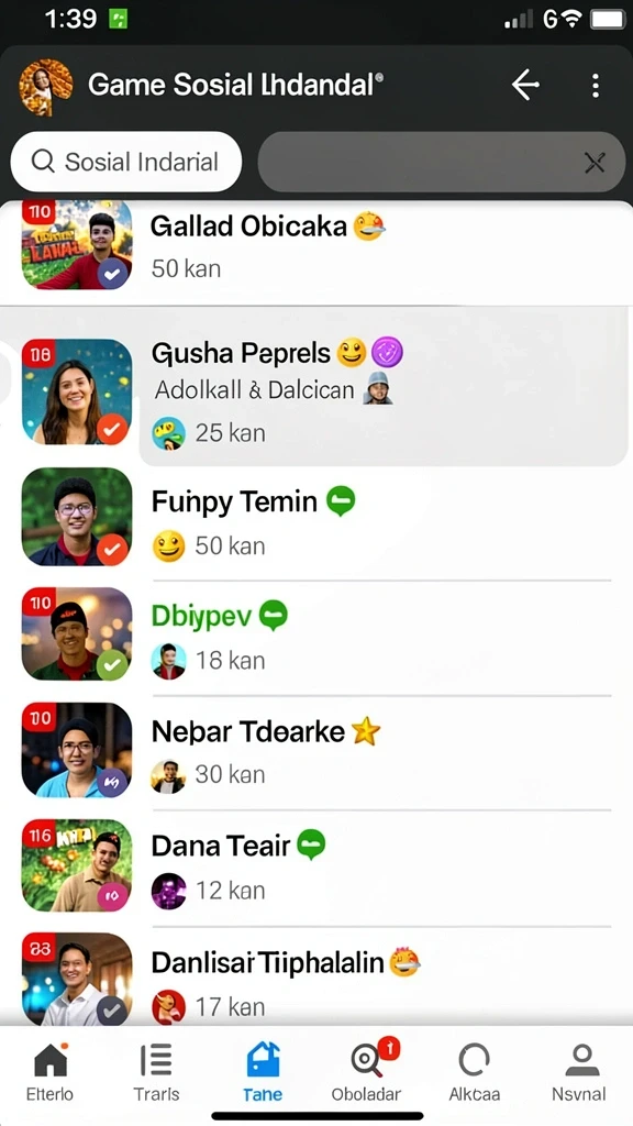 Antarmuka pengguna yang menarik dan intuitif.