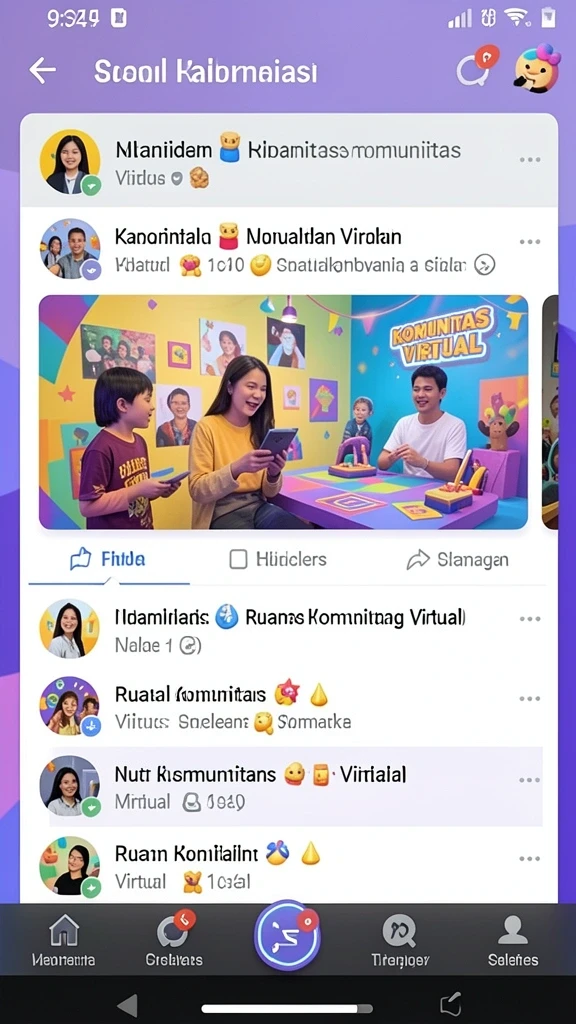 Mode permainan yang seru dan kompetitif.