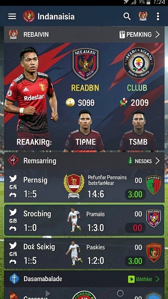 Tampilan awal permainan dengan karakter pahlawan.