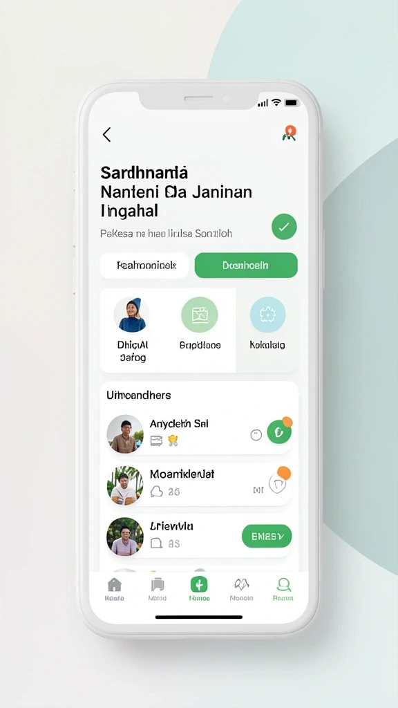 Screenshot menampilkan antarmuka pengguna yang sederhana dan intuitif.