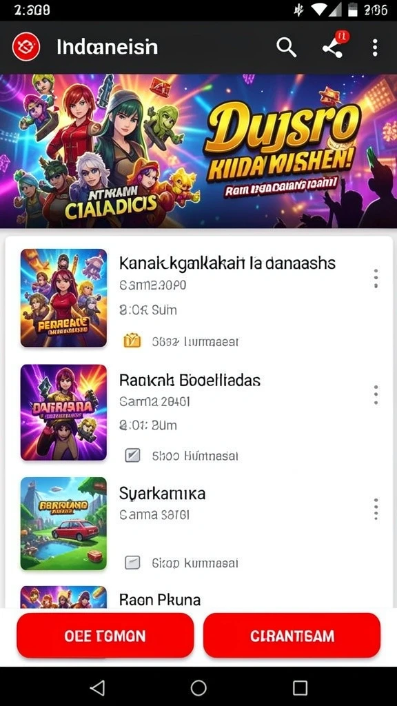 Antarmuka pengguna yang simpel dan mudah dinavigasi.