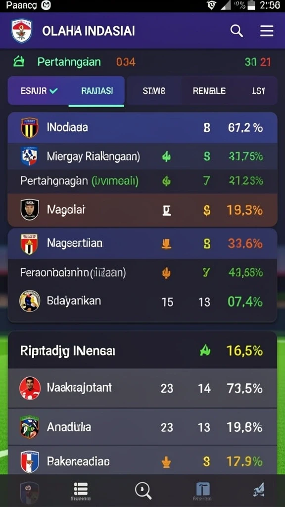 Berbagai pilihan permainan yang mengasyikkan.