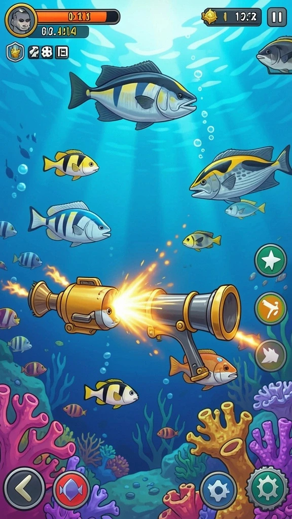 Tampilan utama game slot dengan tema yang menarik.