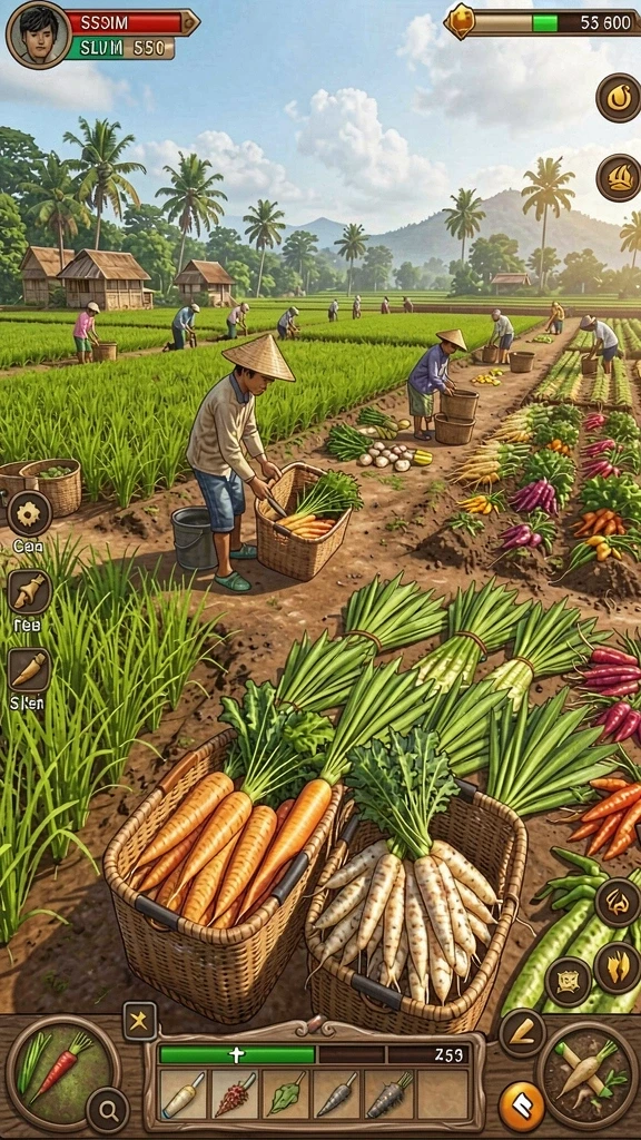 Tampilan utama game ULAR288 yang menarik dan cerah.