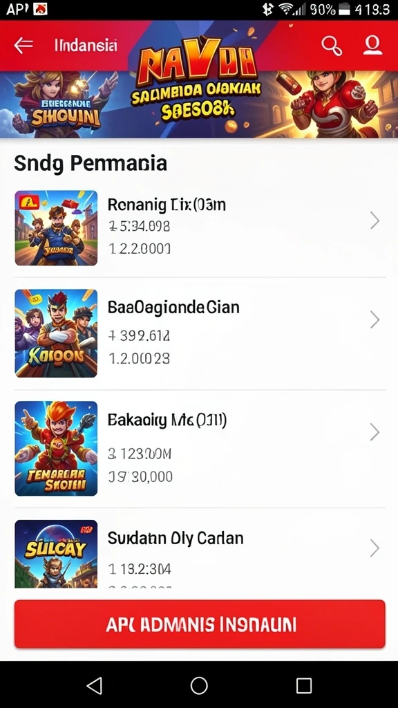 Sistem leveling yang menarik dan adiktif.